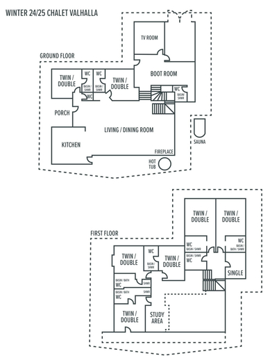 Room 5, Chalet Valhalla in Chamonix-mont-blanc, Haute-Savoie