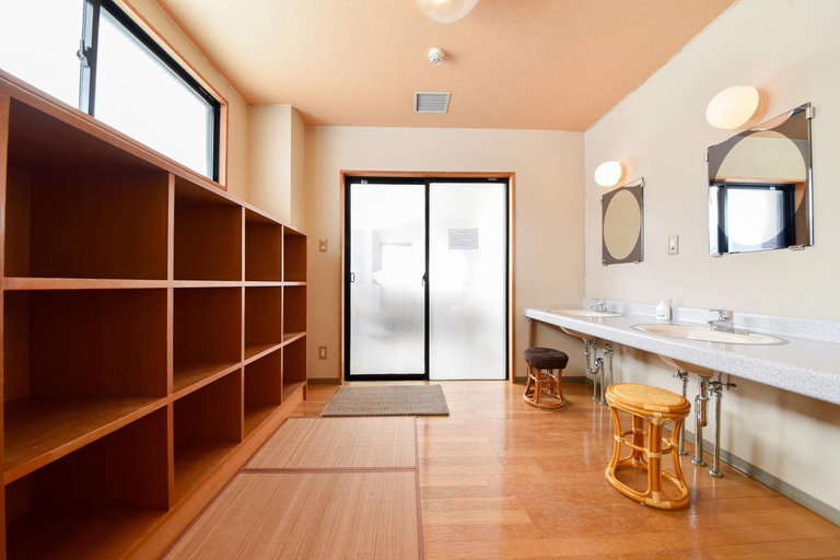 Bathroom 4, Shikisai no yado Kanoe, Iiyama