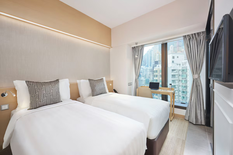Bedroom 2, Y Hotel Hong Kong, Hong Kong Island