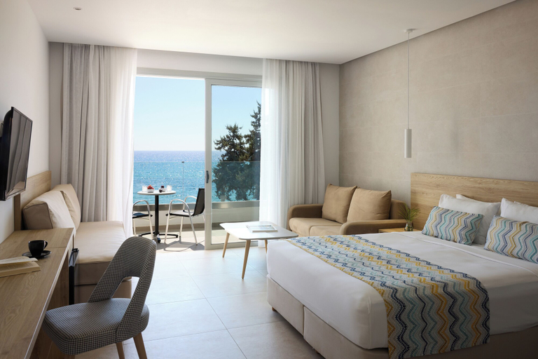 Bedroom 3, Sunrise Hotel, South Aegean