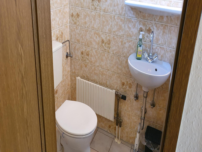 Bathroom 4, Ferienhaus mit Terrasse im Skigebiet, Waldeck-Frankenberg
