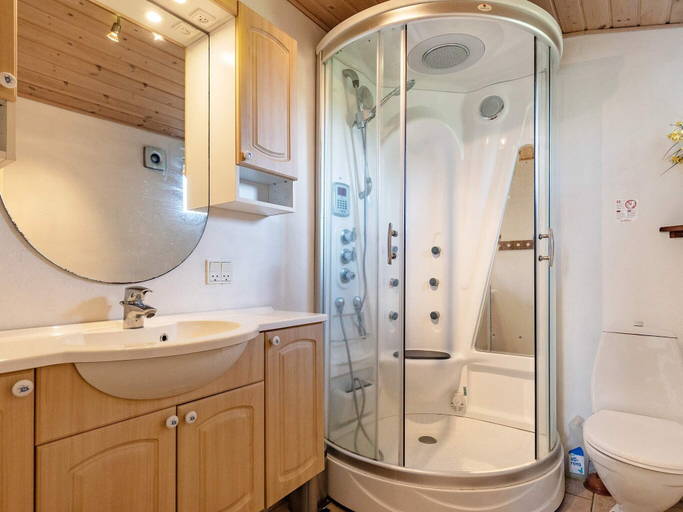 Bathroom, person holiday home in Farso, Vesthimmerland