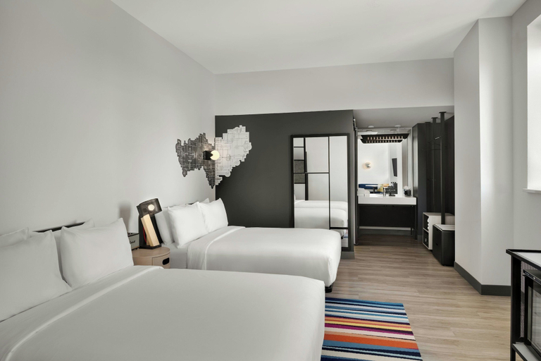 Bedroom 3, Aloft by Marriott Indianapolis Downtown, Marion