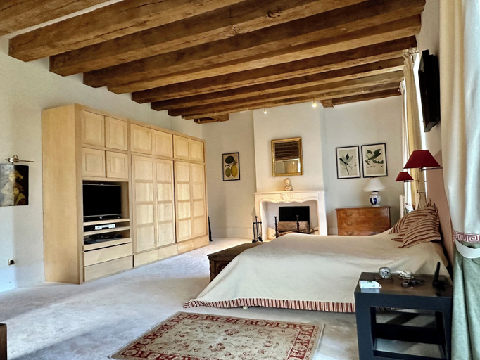 Bedroom 2, Château des archevêques, Indre-et-Loire