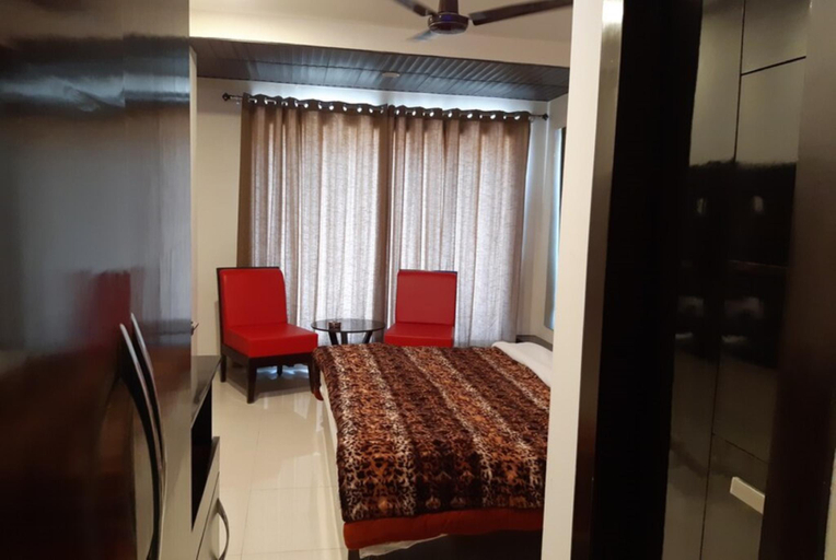 Bedroom 2, Goroomgo Jewel Pathankot, Pathankot