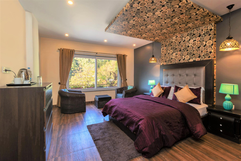 Bedroom 5, Nirvana Lodge & Lounge A Boutique Hotel, Dehradun