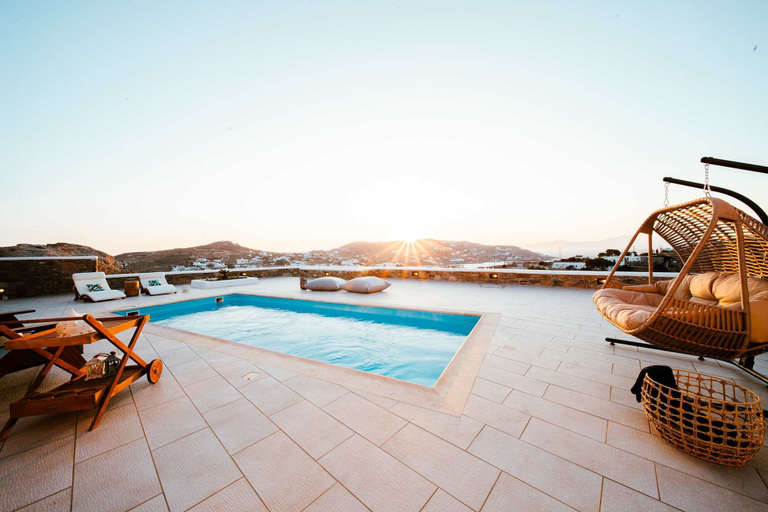 Room 4, Mykonos Villa Sympatico Private Pool Sea Vistas, South Aegean