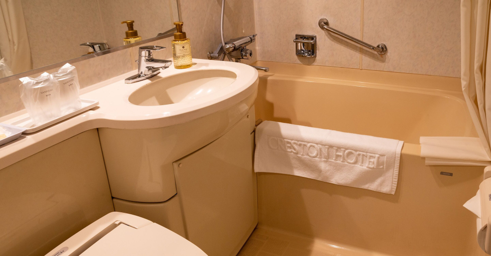 Bathroom 5, Shibuya Creston Hotel, Shibuya