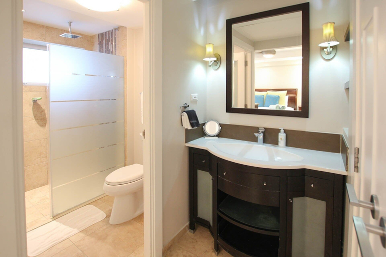 Bathroom 4, Stunning Beachfront 2-Bed Condo with Pool - Ocean One 204 by BSL Rentals