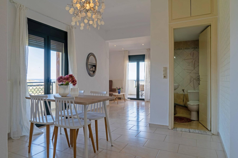 Room 4, Three Waves Maisonettes Manoussos, Crete
