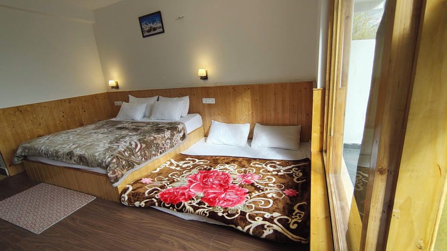 Bedroom 2, Keylong Heights Guest House, Lahul & Spiti