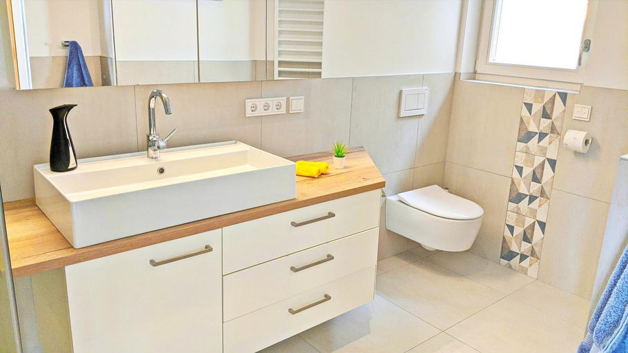 Bathroom 4, Vidora Apartments - Deco Loft- Ritten Card incl., Bolzano