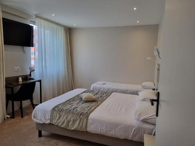 Bedroom 3, Hotel d'Angleterre Rouen Centre Gare, Seine-Maritime