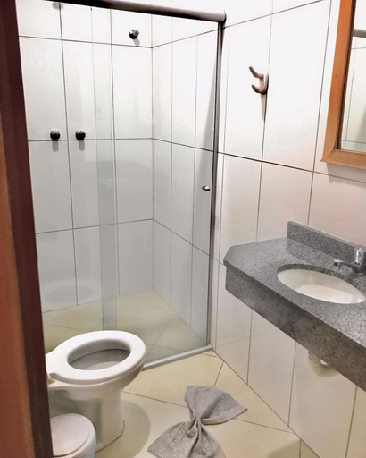 Bathroom, Santa Catarina Hotel, Aparecida