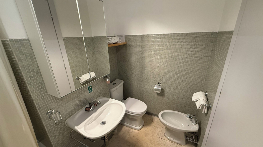 Bathroom 3, Hotel San Carlo, Lugano