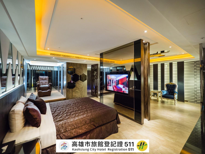 Bedroom 2, We Motel - Fongshan, Kaohsiung