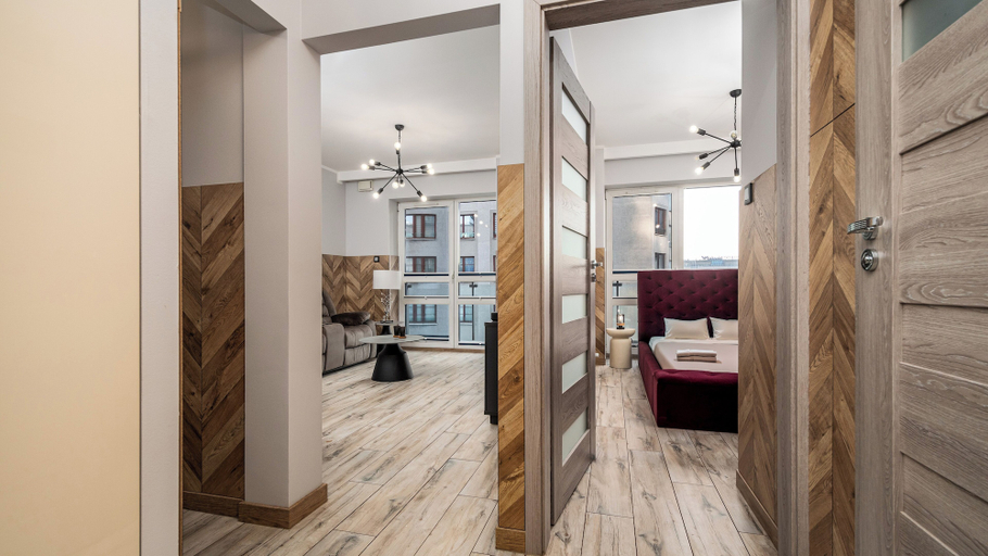 Bedroom, Apartamenty Sun&Snow Platinum Towers, Warsaw