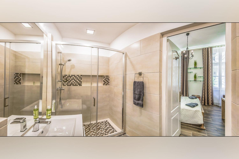 Bathroom, Platanus Guesthouse, Budapesti