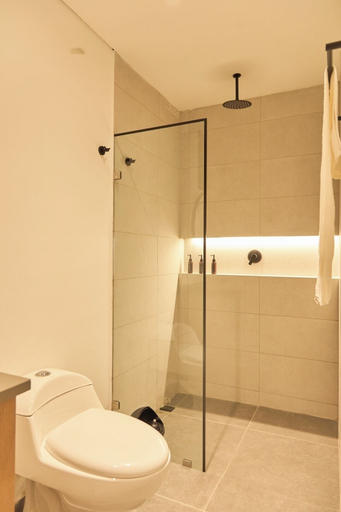 Bathroom 4, Rosa Negra Retreat Cozy Stadio Aparta-suite, Medellín