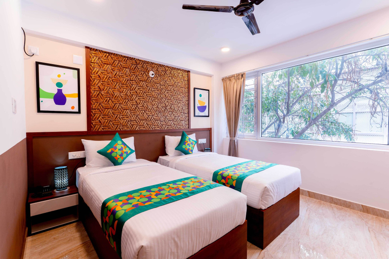 Bedroom 3, Treebo Emirates Suites Indiranagar, Bangalore