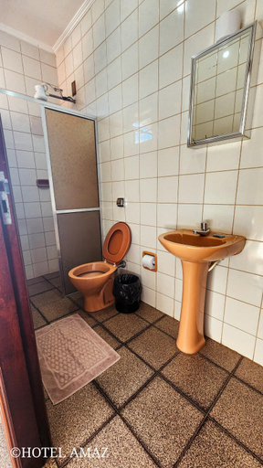 Bathroom 4, HOTEL AMAZ, Ribeirao Preto