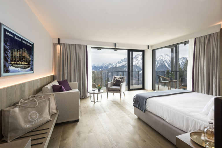 Bedroom 2, Hotel Olangerhof, Bolzano