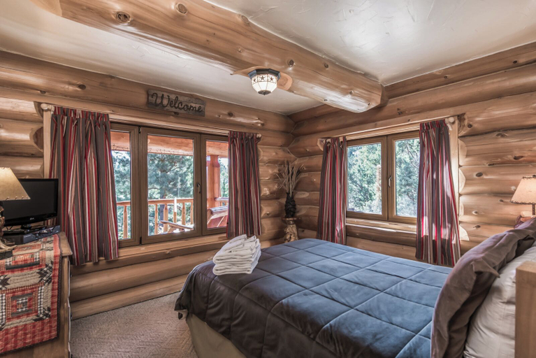 Bedroom 3, Panther Lodge by Ruidoso Vacation Rentals, Lincoln