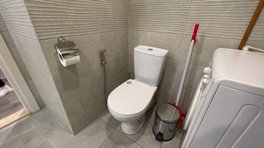 Bathroom, Stunning Panoramic Sea View Marvella Orbi Beach Tower, Batumi