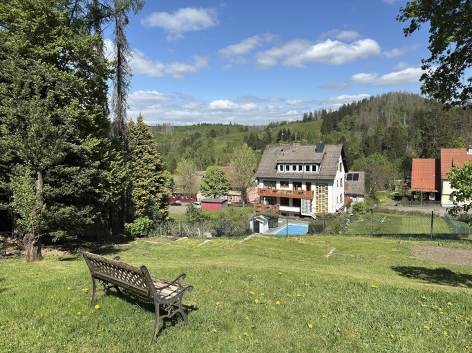 View from property 4, Ferienwohnung mit Weitem Ausblick in Altenau, Goslar