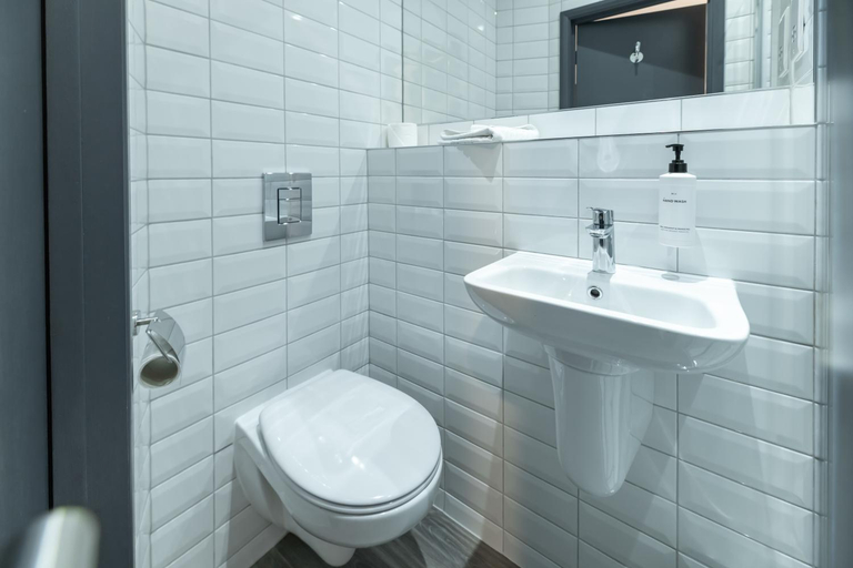 Bathroom 4, easyHotel Victoria, London