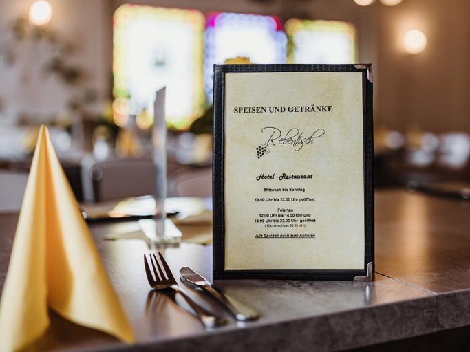 Food & Drinks 5, REBENTISCH - HOTEL Ferienwohnungen Restaurant, Harz
