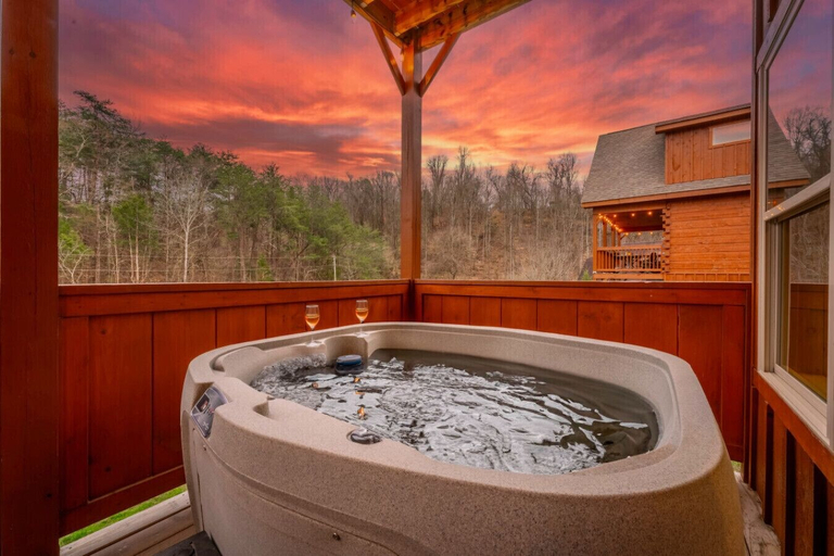 Bathroom, Couples Refuge by Ghosal Luxury Lodging, Sevier