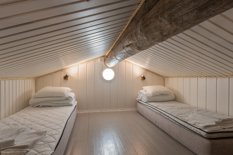 Bedroom 3, Kuukkeli Log Houses Aurora- Secret Cabin, Lapland