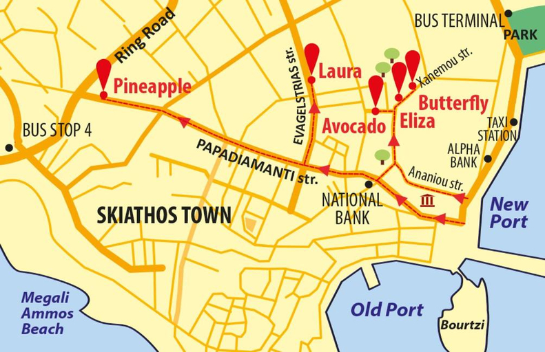 Others 5, PINEAPPLE Skiathos, Thessaly