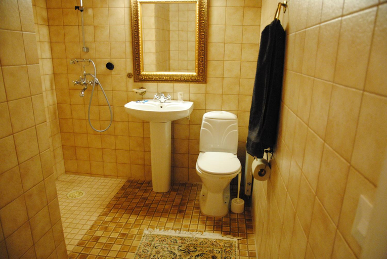 Bathroom 2, Hotel Villa Antonius, Finland Proper