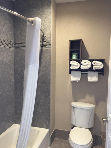 Bathroom 4, Econo Lodge Inn & Suites Houston Nw-Cy-Fair, Houston