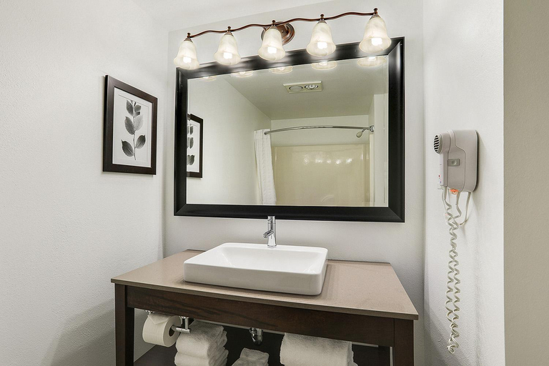 Bathroom, Country Inn & Suites by Radisson, Green Bay, WI, Brown