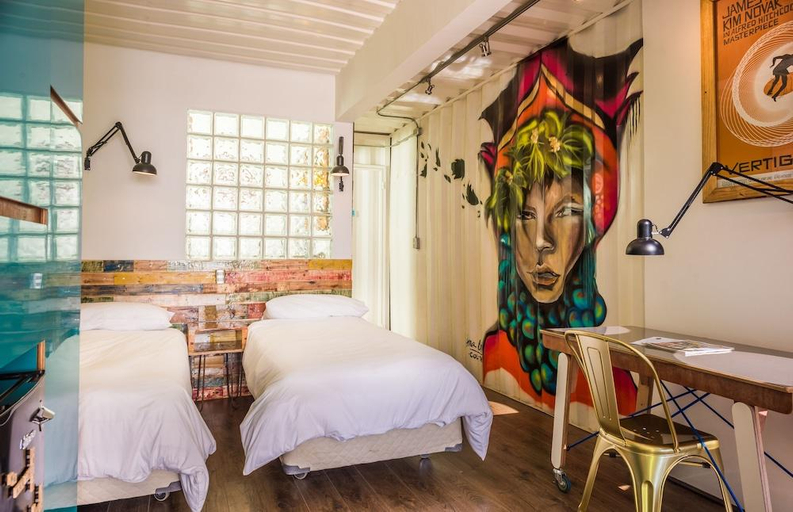 Bedroom 2, Hotel Winebox Valparaiso, Valparaíso