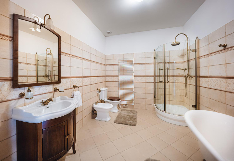 Bathroom 4, Chateau Rychvald, Karviná