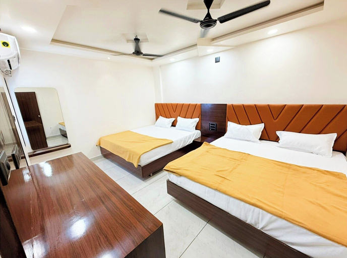 Bedroom 2, Hotel Shree Ganesh Dwarka, Devbhumi Dwarka