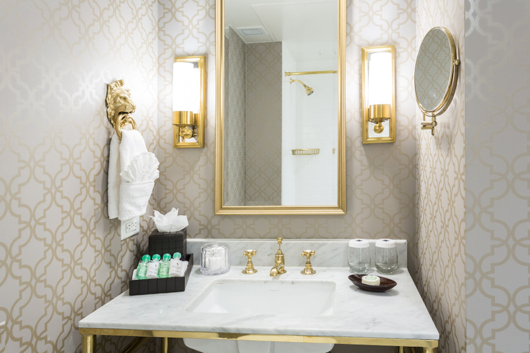 Bathroom 4, The Lancaster Hotel, Houston