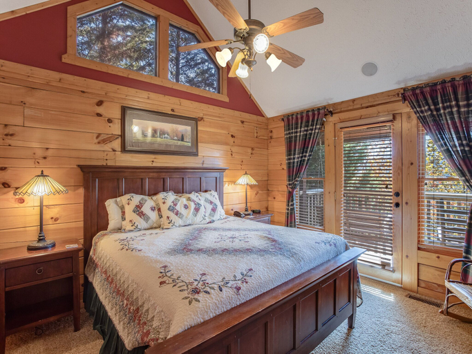 Bedroom 3, Bear Slide by Jackson Mountain Rentals, Sevier