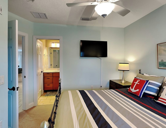Bedroom 3, Ocean Reef 305 by Distinctive Beach Rentals, Saint Johns