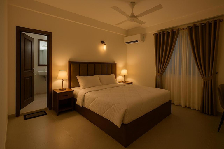 Bedroom 2, Hanthana Heritage, Pathahewaheta