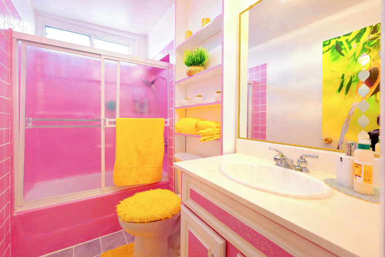Bathroom 3, Pink Luxe Spa Retreat San Diego, San Diego