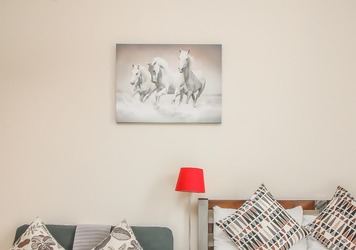 Bedroom, City view flat @ Liverpool st., London