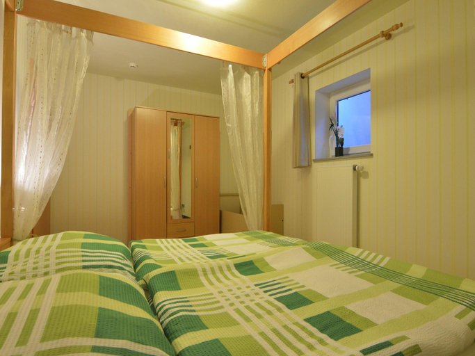 Bedroom 2, Home in Burg Reuland with Sauna, Terrace, Liège