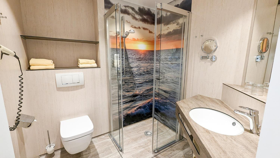 Bathroom 2, Casa Familia Usedom mit all inclusive-Halbpension, Vorpommern-Greifswald