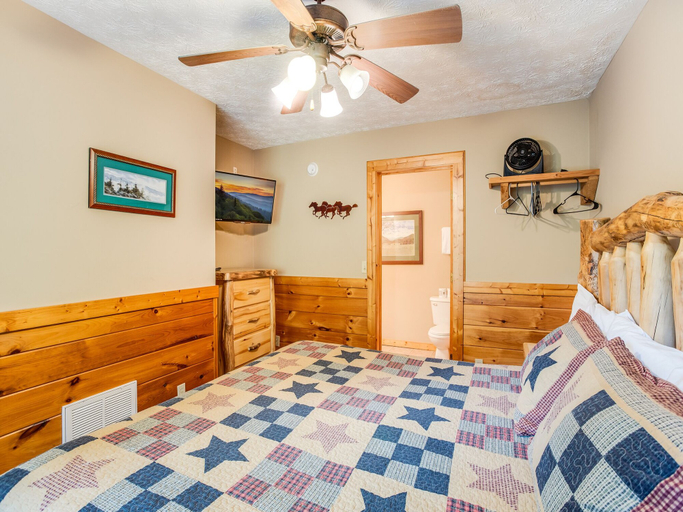 Bedroom 3, Saddle Ridge by Jackson Mountain Rentals, Sevier