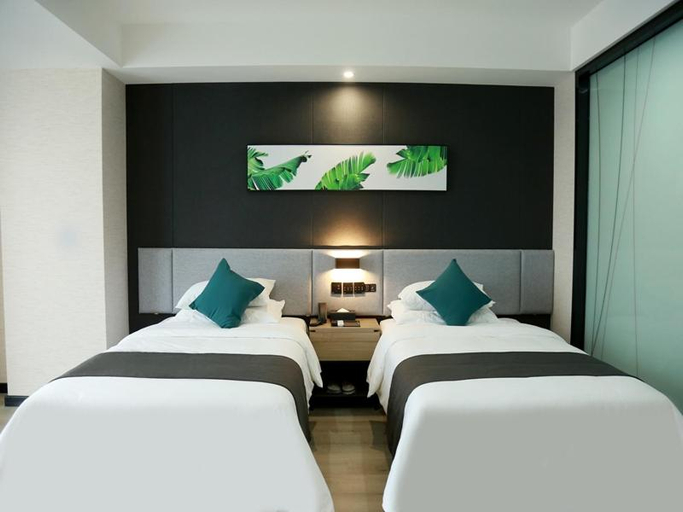 Bedroom 4, Thank Inn Chain Fuyang Linquan Stadium, Fuyang